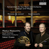 Album artwork for Schumann: Concertstück - Adagio and Allegro - Sai