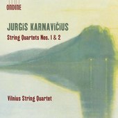 Album artwork for Jurgis Karnavicius: String Quartets Nos. 1 & 2