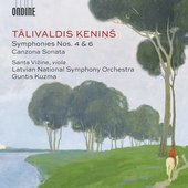 Album artwork for Talivaldis Keninš: Symphonies Nos. 4 & 6 - Canzon