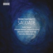 Album artwork for Žibuokle Martinaityte: Saudade