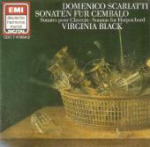 Album artwork for D. Scarlatti: Sonatas for Harpsichord / Black