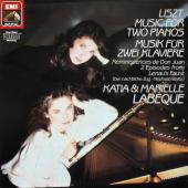 Album artwork for Liszt / Katia & Mirielle Labeque