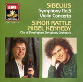 Album artwork for Sibelius: VIOLIN CONCERTO, SYMPHONY NO. 5