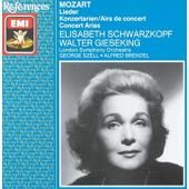 Album artwork for Mozart: LIEDER & Concert Arias / Schwarzkopf