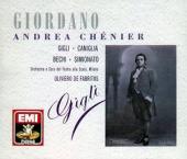 Album artwork for Giordano: Andrea Chenier / Gigli