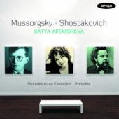 Album artwork for Apekisheva plays Mussorgsky & Shostakovich