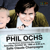 Album artwork for Phil Ochs - Live In Montreal 10/22/66 