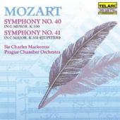 Album artwork for Mozart: Symphony 40 & 41 / Mackerras