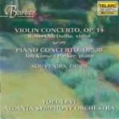 Album artwork for Barber: Piano & Violin Concerto / McDuffie, Parker