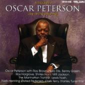 Album artwork for LIVE AT THE TOWN HALL - A TRIBUTE TO OSCAR PETERSO