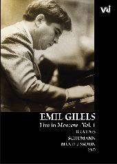 Album artwork for Emil Gilels: Live in Moscow Vol. 1