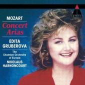 Album artwork for Mozart: Concert Arias / Gruberova, Harnoncourt