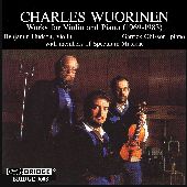 Album artwork for Works for Violin and Piano - Charles Wuorinen