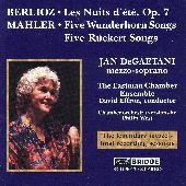 Album artwork for Jan DeGaetani Sings Berlioz, Mahler