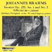 Album artwork for Johannes Brahms: Viola Sonatas