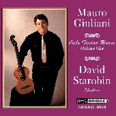 Album artwork for Mauro Giuliani: Music for Solo Guitar performed on