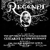 Album artwork for The Great Regondi, Vol. 1