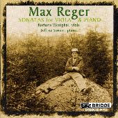 Album artwork for Max Reger Sonatas for Viola & Piano