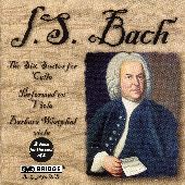 Album artwork for Six Suites for Cello by J.S. Bach - Performed on V