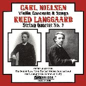 Album artwork for Carl Nielsen & Rued Langgaard - Violin Concerto an