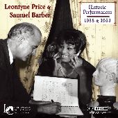 Album artwork for Leontyne Price and Samuel Barber in Concert