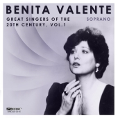 Album artwork for Benita Valente: Great Singers of the 20th Century,