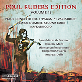 Album artwork for Music of Poul Ruders, Vol. 15