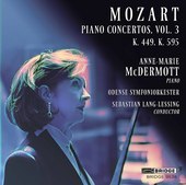 Album artwork for Mozart: Piano Concertos, Vol. 3