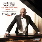 Album artwork for George Walker: 5 Piano Sonatas