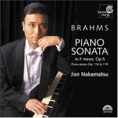 Album artwork for BRAHMS: PIANO SONATA IN F MINOR, OP.5