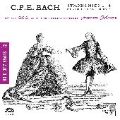 Album artwork for C.P.E. Bach: Symphonies 1-4, etc / McGillivray