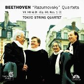 Album artwork for Beethoven: Razumovsky Quartets (Tokyo)