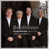 Album artwork for Beethoven: String Quartets Op. 74 & 95 / Tokyo