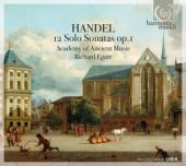 Album artwork for Handel: 12 Solo Sonatas, Op. 1 / Egarr