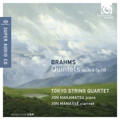 Album artwork for Brahms: Piano Quintet, Clarinet Quintet/ Tokyo