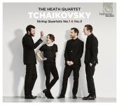 Album artwork for Tchaikovsky: String Quartets 1 & 3 / Heath Quartet