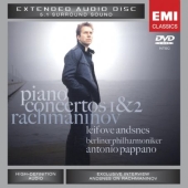 Album artwork for Rachmaninov: PIANO CONCERTOS 1 & 2
