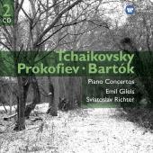 Album artwork for Tchaikovsky Prokofiev Bartok PIANO CONCERTOS