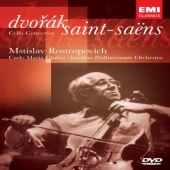 Album artwork for Rostropovich: Dvorak / Saint-Saens: Cello Con