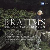 Album artwork for Brahms: Ein Deutches Requiem / Rattle