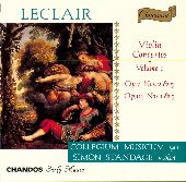 Album artwork for Leclair: VIOLIN CONCERTOS VOL.1