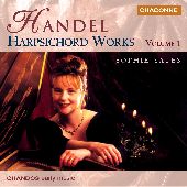 Album artwork for Handel: HARPSICHORD WORKS, VOL. 1 / Yates