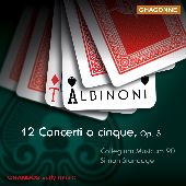 Album artwork for Albinoni: 12 CONCERTI A CINQUE, OP. 5