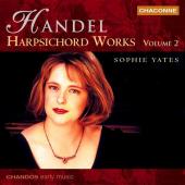 Album artwork for Handel: HARPSICHORD WORKS, VOLUME 2