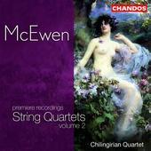 Album artwork for McEWEN : STRING QUARTETS, VOLUME 2