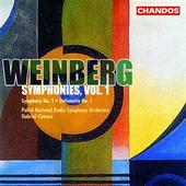 Album artwork for Weinberg: Symphonies Vol 1 / Gabriel Chmura