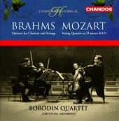 Album artwork for Chamber Music of Brahms and Mozart / Borodin Quart