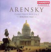 Album artwork for Arensky: Piano Trios no 1 & 2 / The Borodin Trio