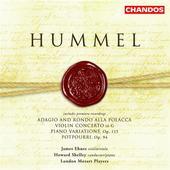 Album artwork for Hummel: Violin Concertos, Potpourri / Shelley
