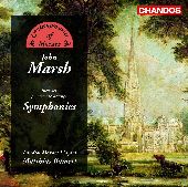Album artwork for Marsh: Symphonies (Bamert)